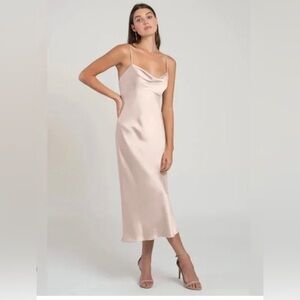 Jenny Yoo Adele Bridesmaids Dress in Prosecco
